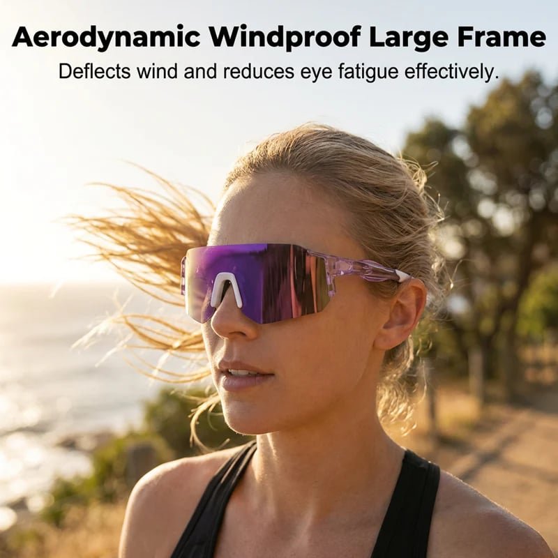 Aura Vision Pro Polarized Sports Sunglasses | UV400 Protection for Fishing, Cycling & Outdoor Performance - Aura™