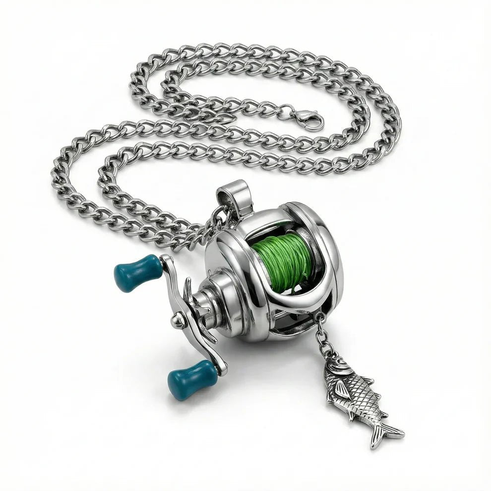 Fishing Reel Necklace - Aura™