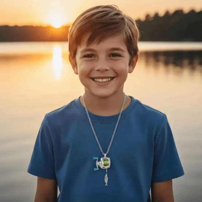 Fishing Reel Necklace - Aura™