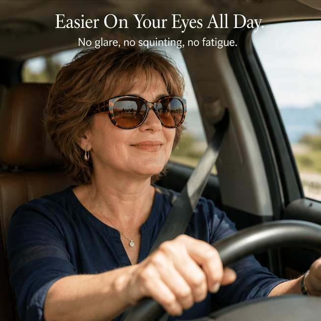 Polarized FIT- OVERS Sunglasses — For Prescription Glasses - Aura™